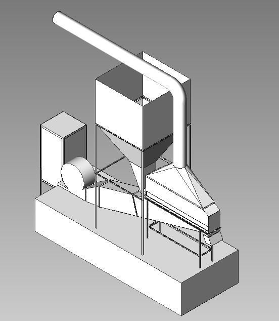 Grain dryer 2 Free 3D model