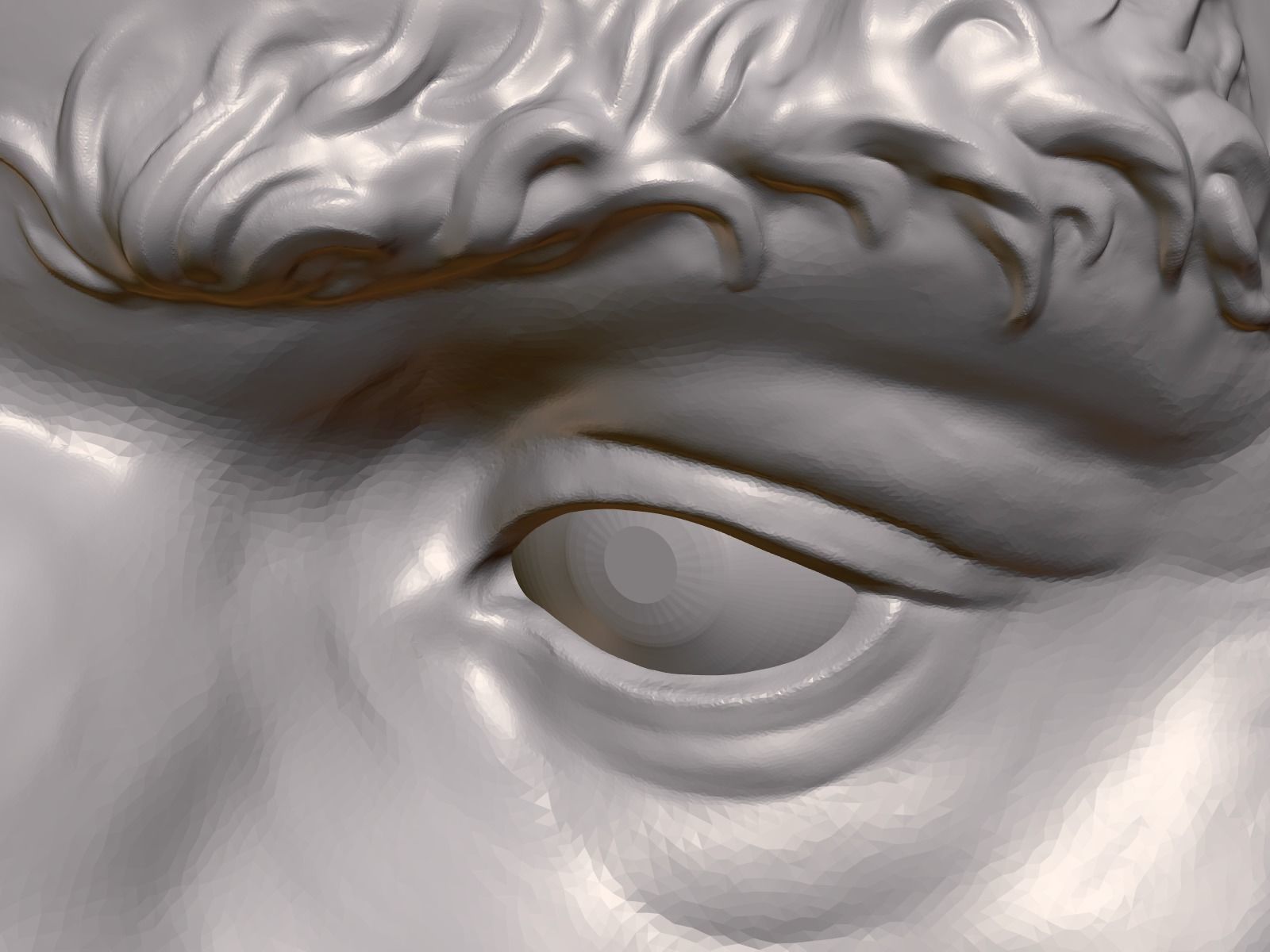 Man Head 3D print model_14