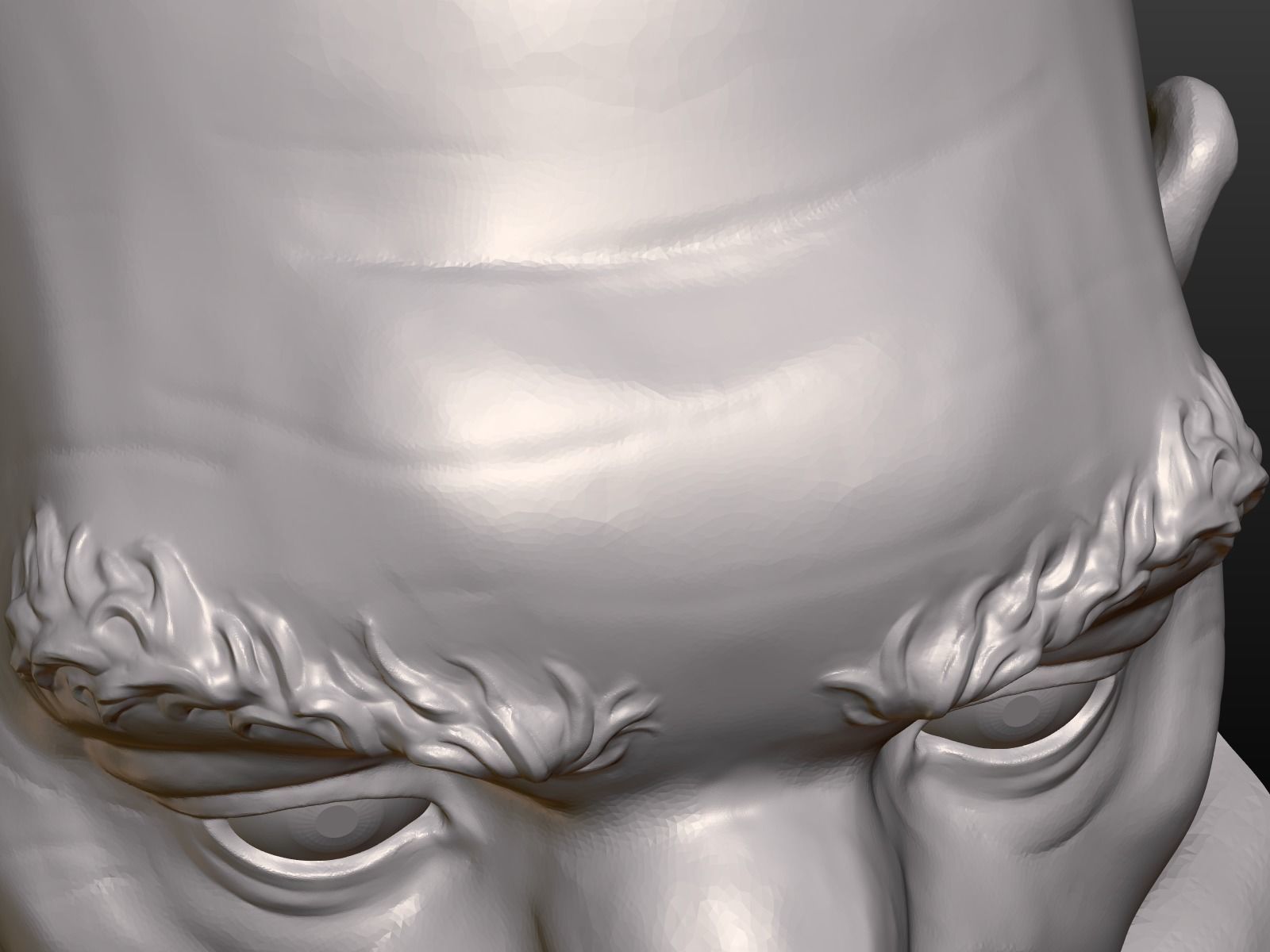 Man Head 3D print model_13
