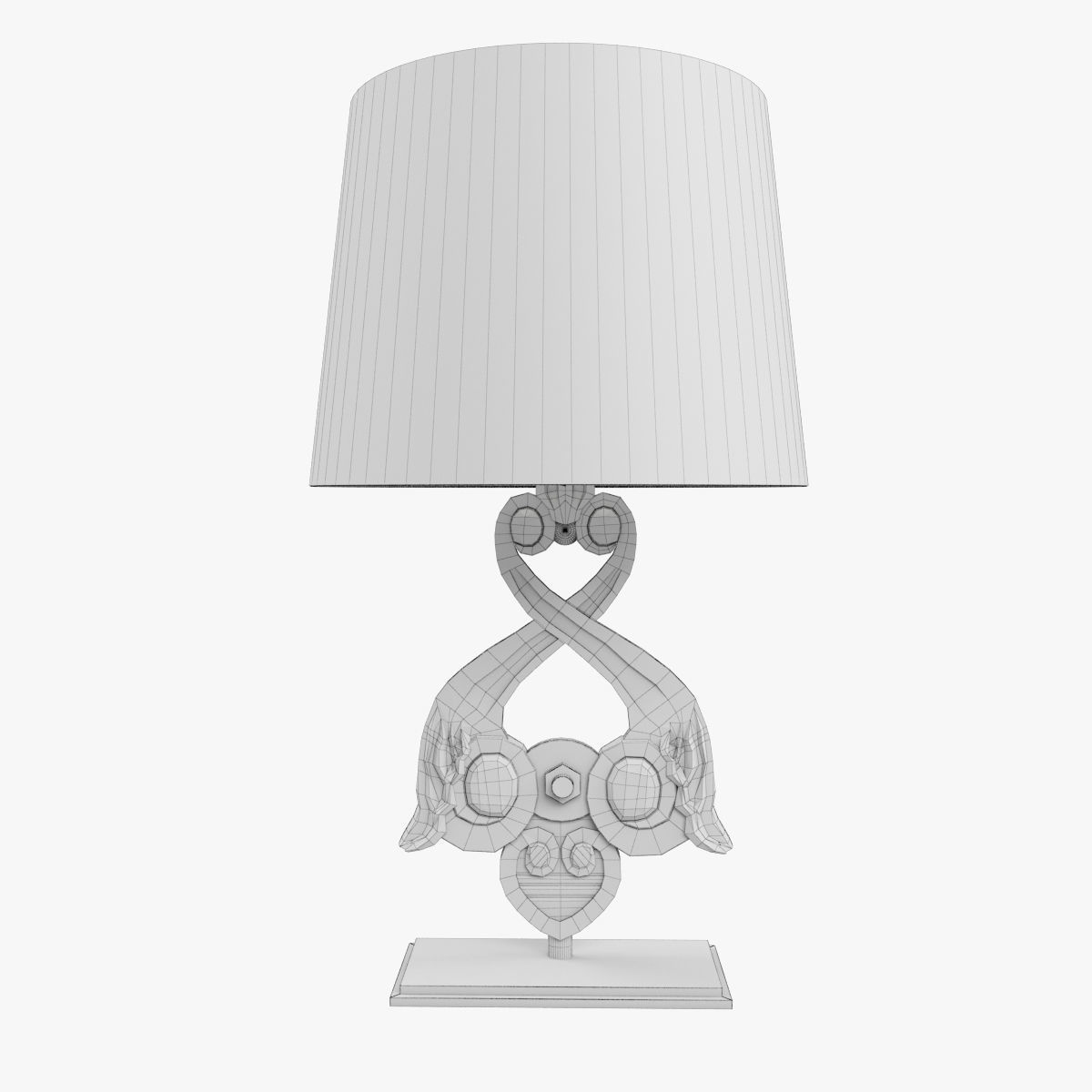 Restoration Hardware 18th Wall Anchor Table Lamp 3d Asset Restoration Hardware 18th Wall Anchor Table Lamp 3d Model Low Poly Max Obj Fbx Mtl