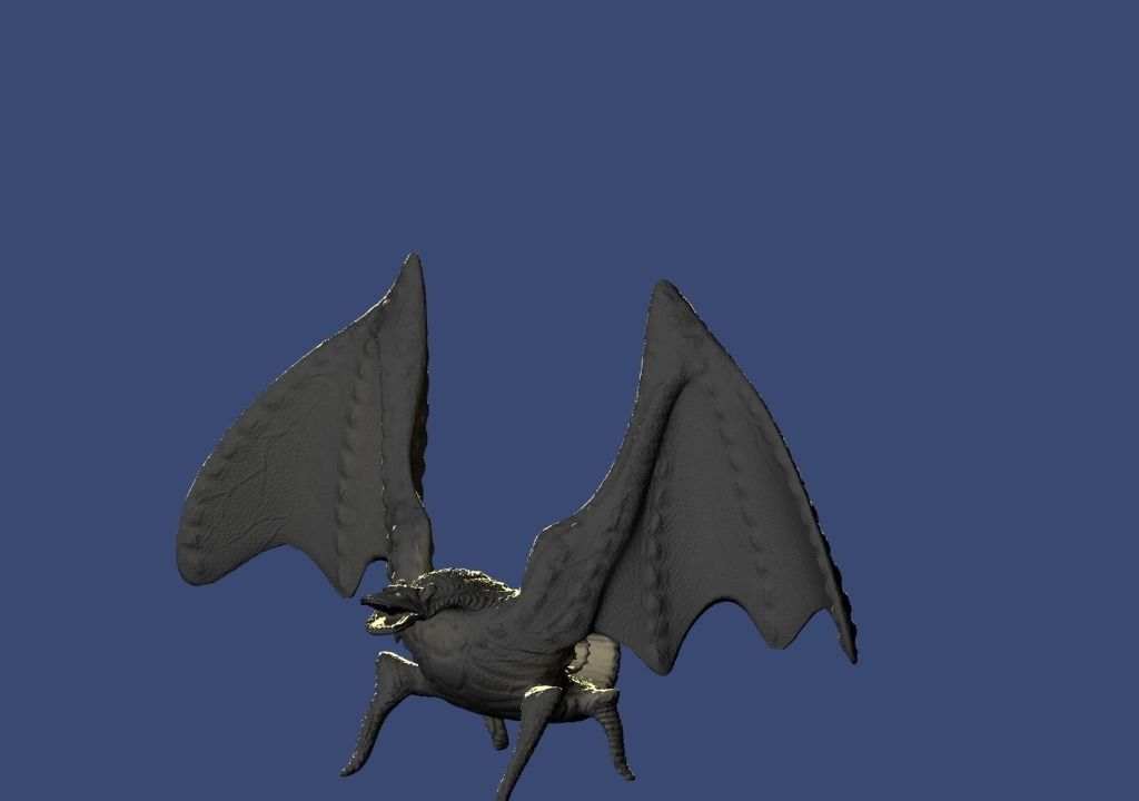 New Dino Low-poly 3D model_17