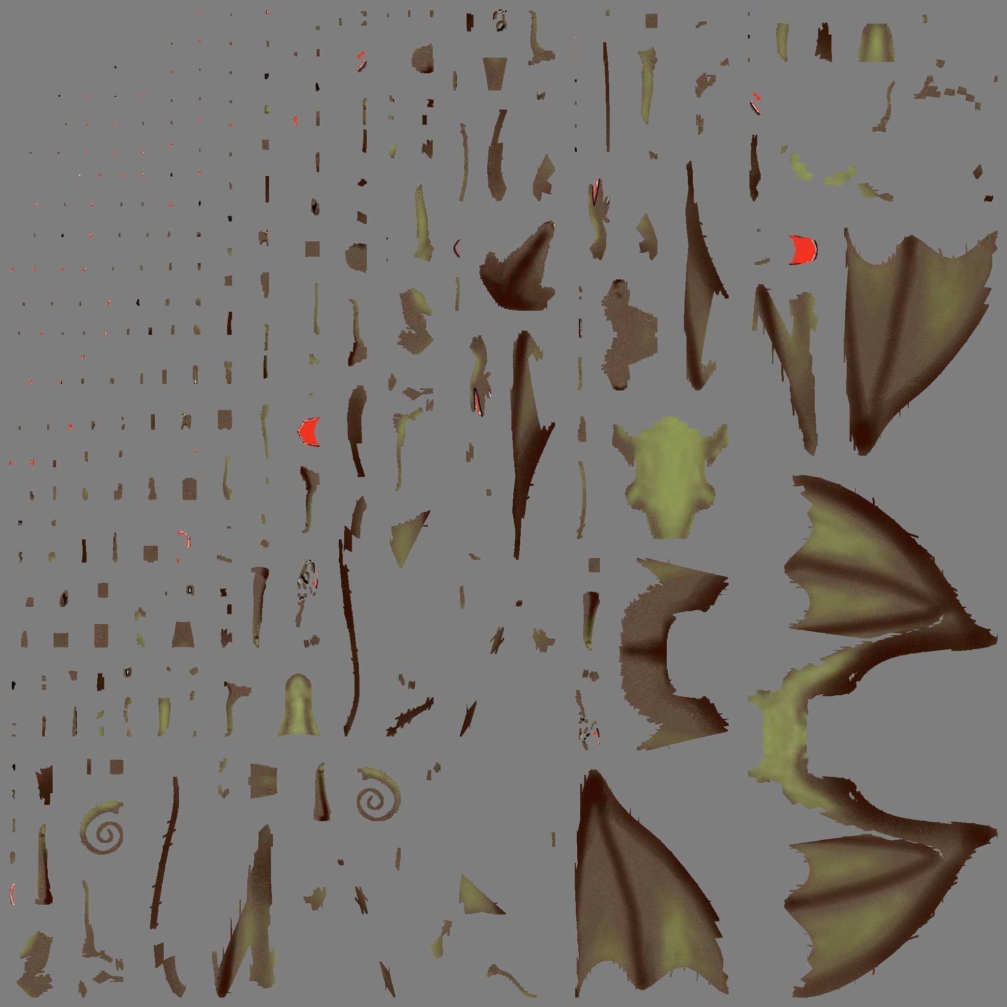 New Dino Low-poly 3D model_7