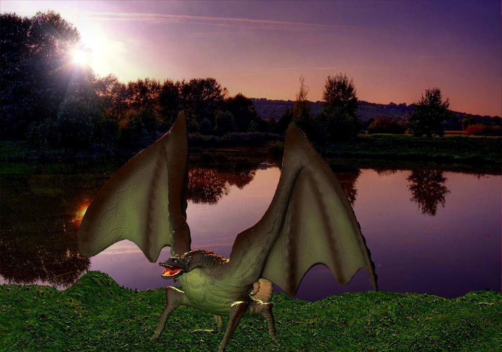 New Dino Low-poly 3D model_14