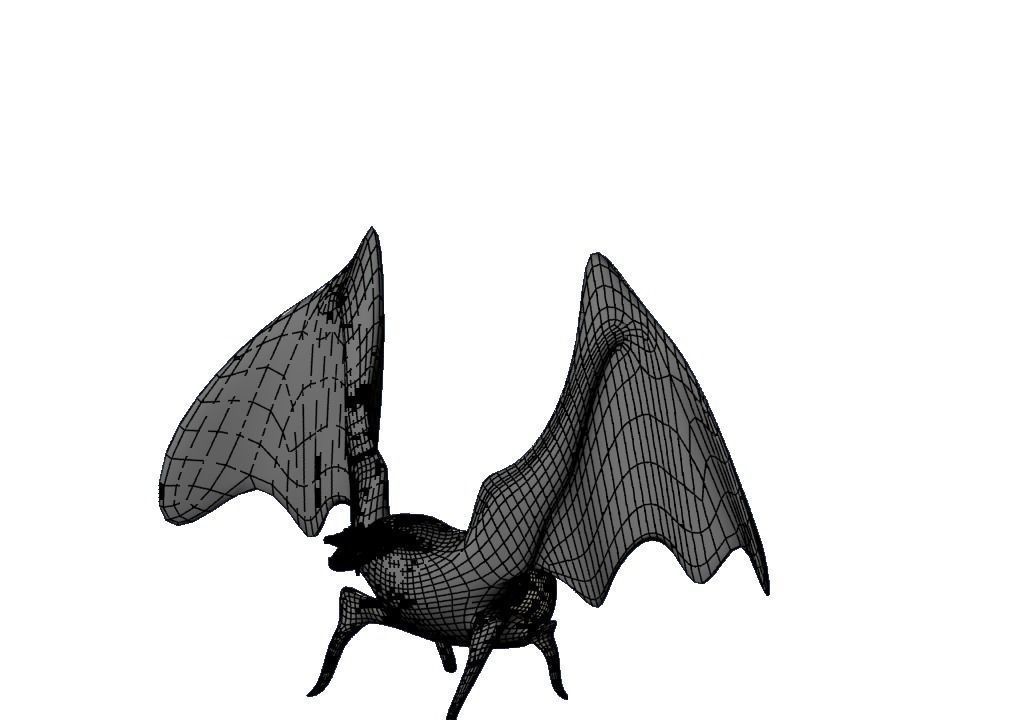 New Dino Low-poly 3D model_13