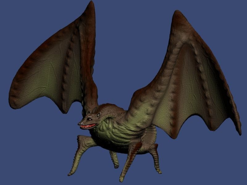 New Dino Low-poly 3D model_10