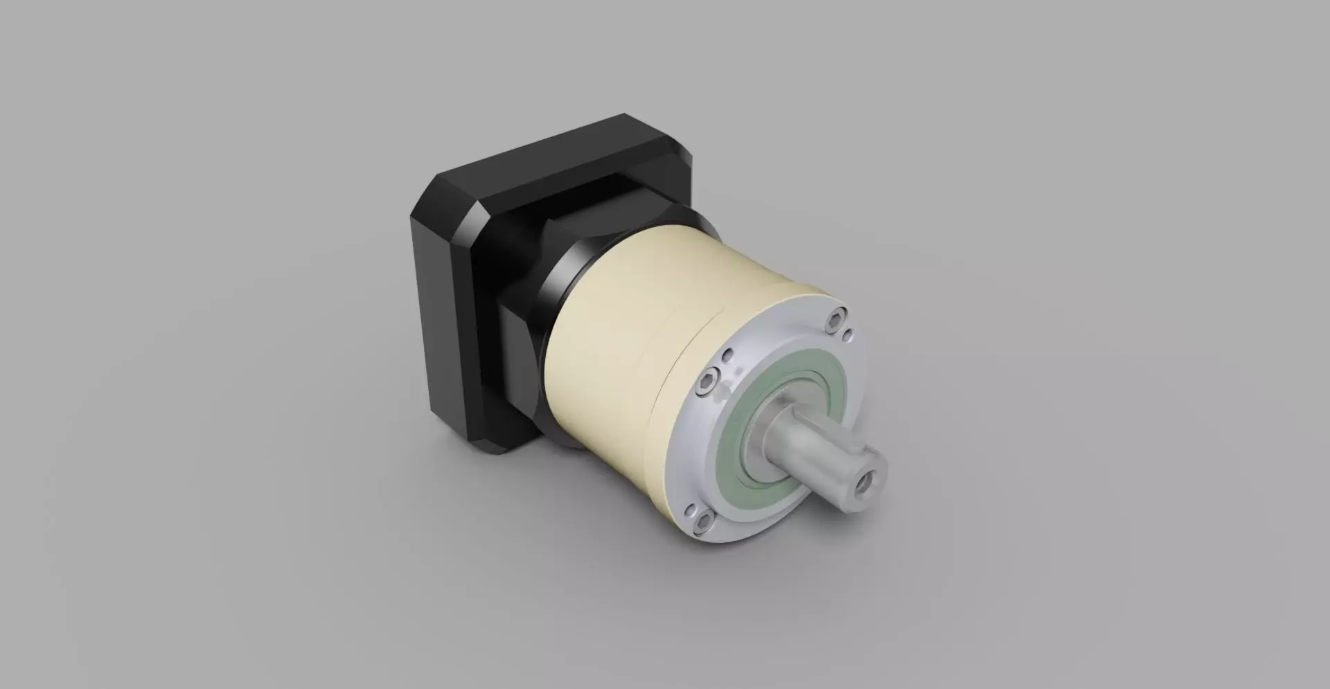 Servo gearbox Free 3D model_0