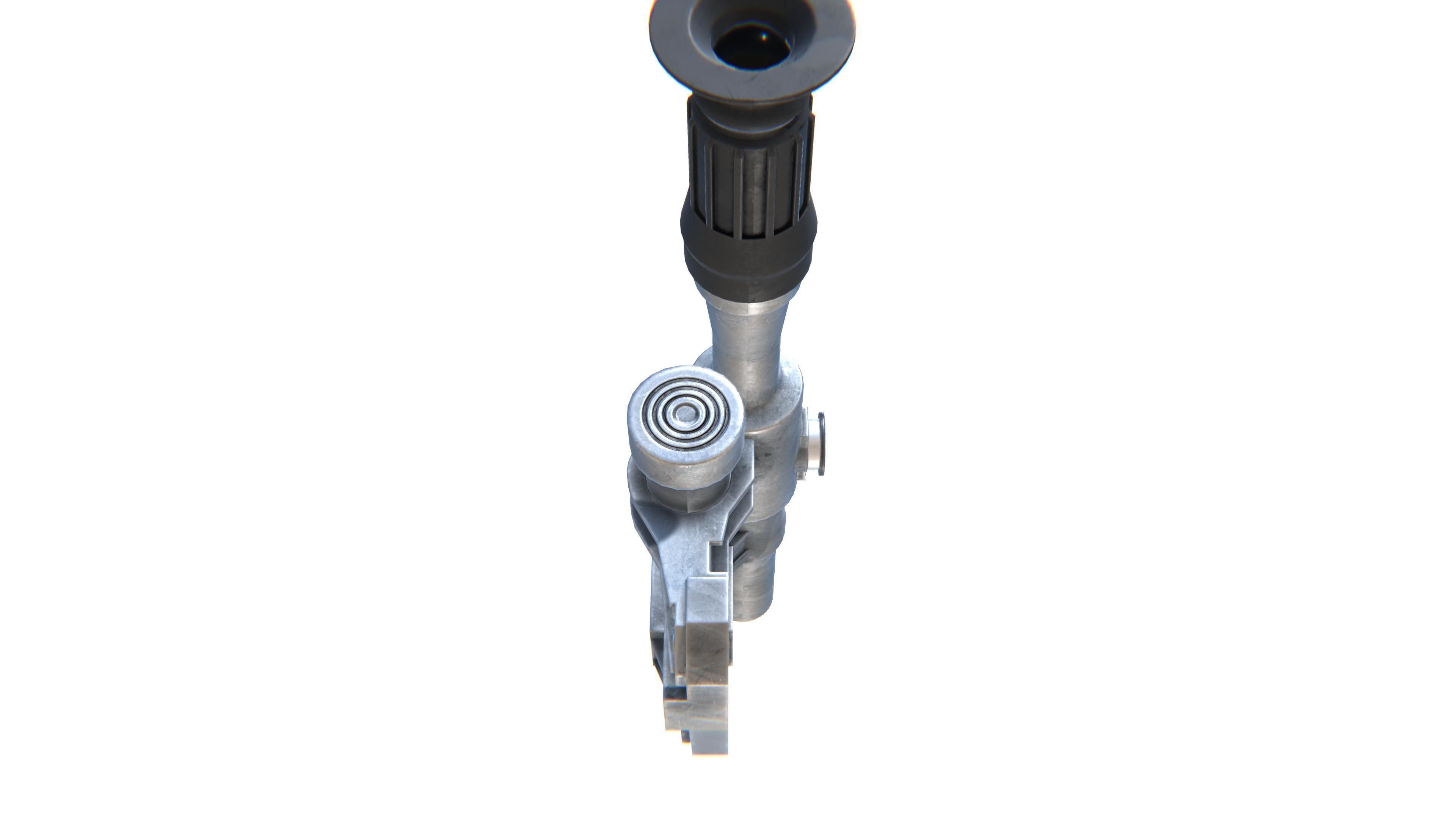 Sniper Scope PSO Low-poly 3D model_13