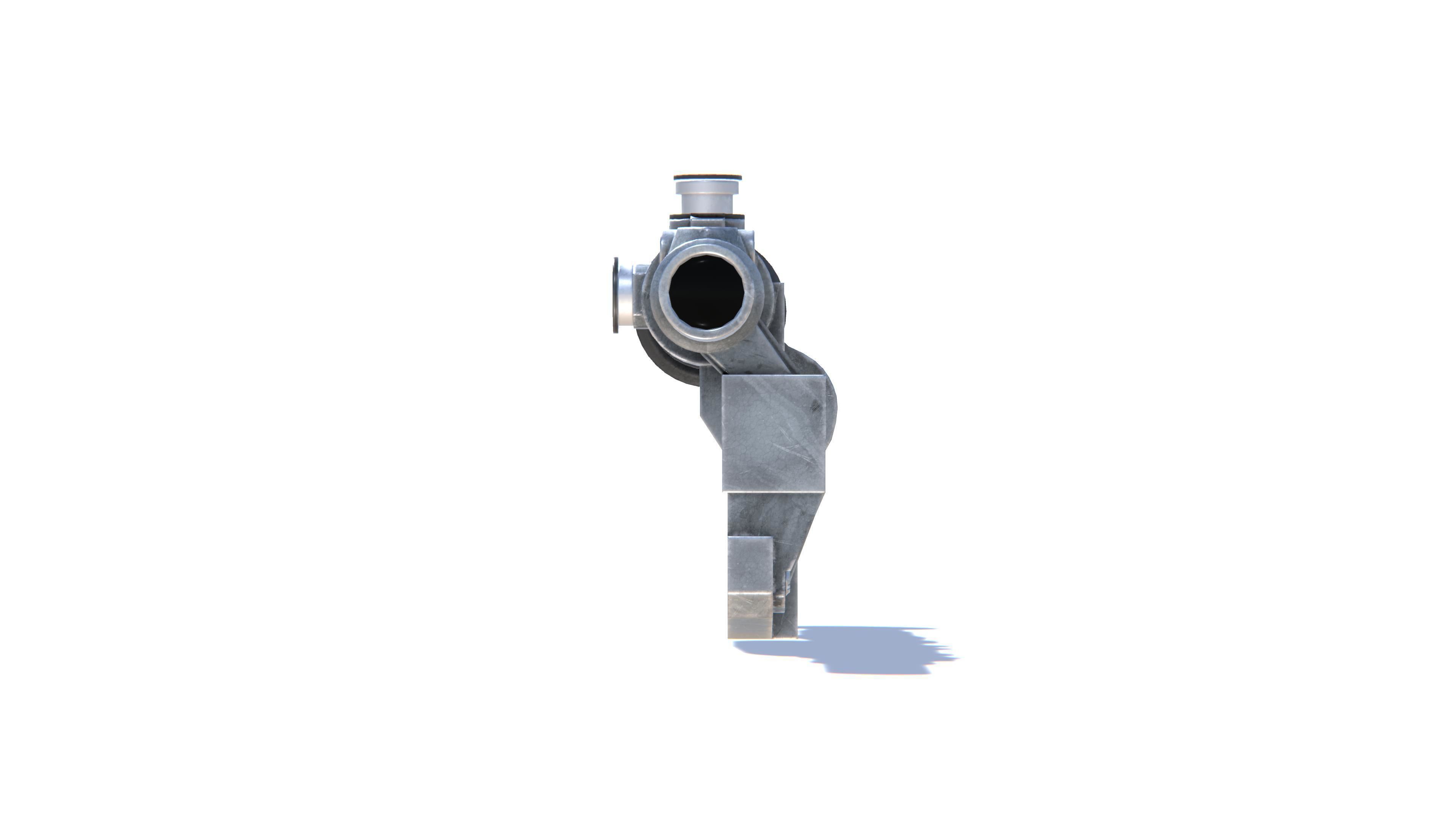 Sniper Scope PSO Low-poly 3D model_18