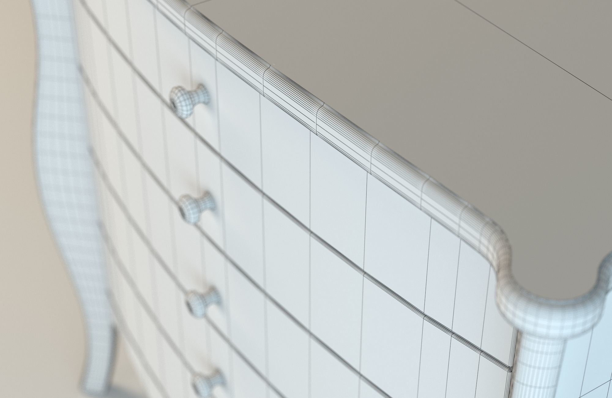 Commode Orange 3D model_5