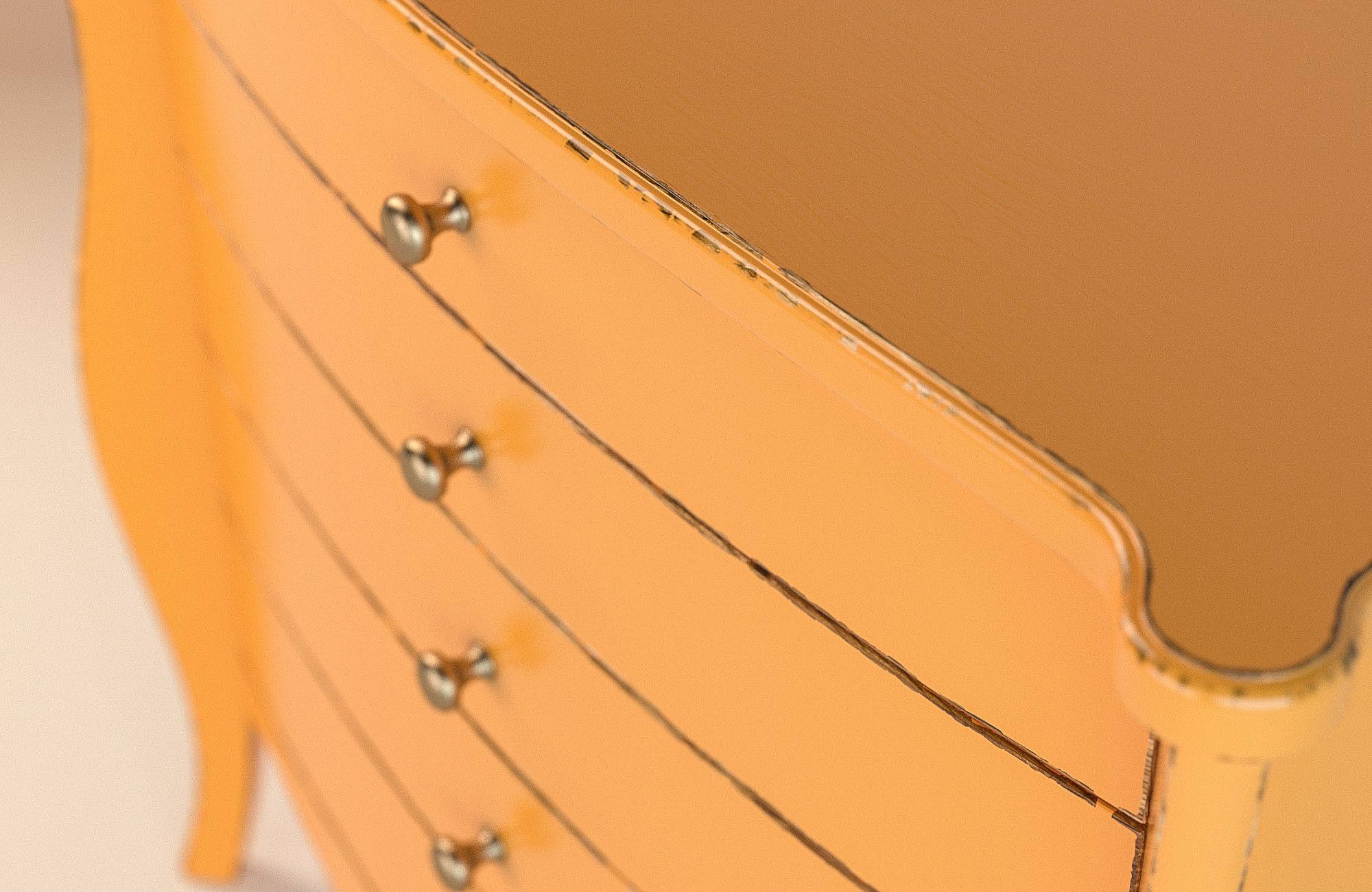 Commode Orange 3D model_4