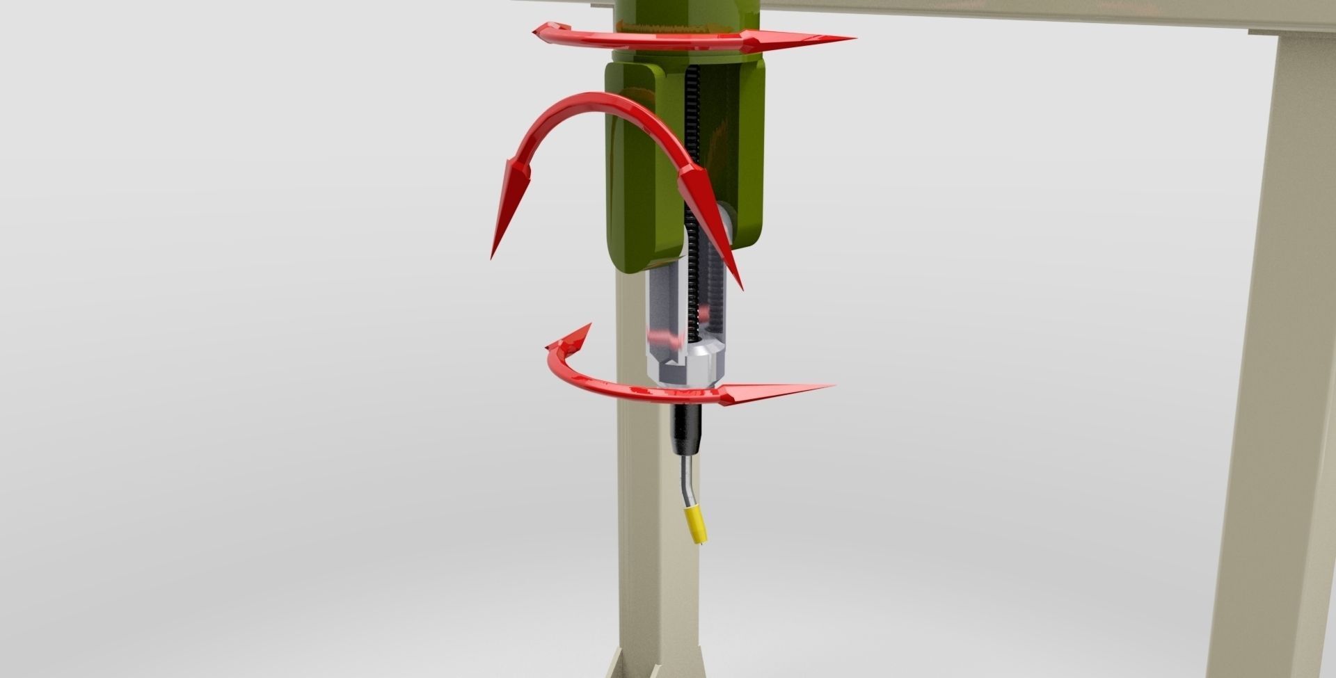 Welding Robot Free 3D model_1