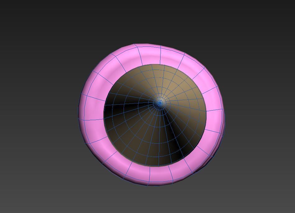 Ice Cream Cone 3D model_1