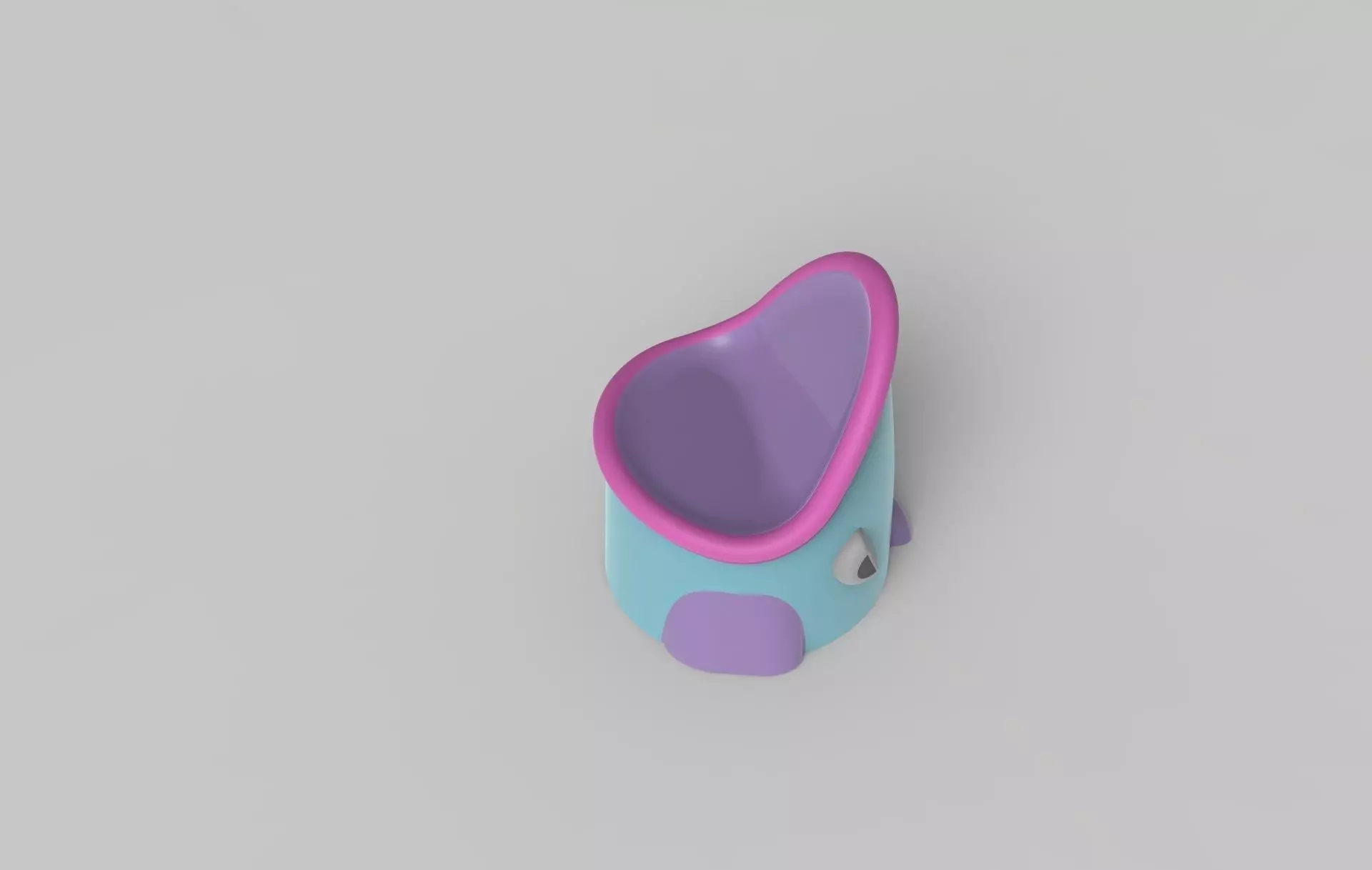 Carp chair Free low-poly 3D model_0