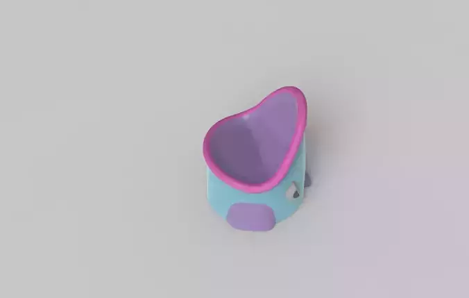 Carp chair Free low-poly 3D model