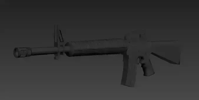 M16 Gun 3D model