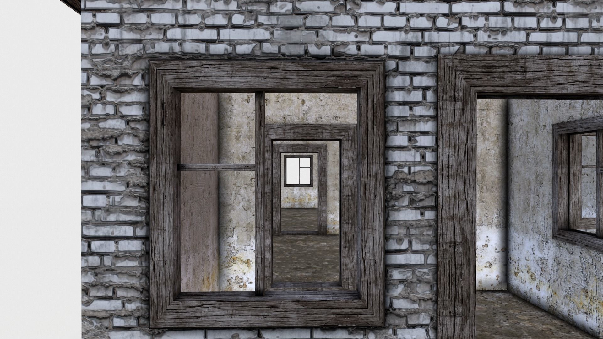 3D  Old House 07 Low-poly 3D model_11