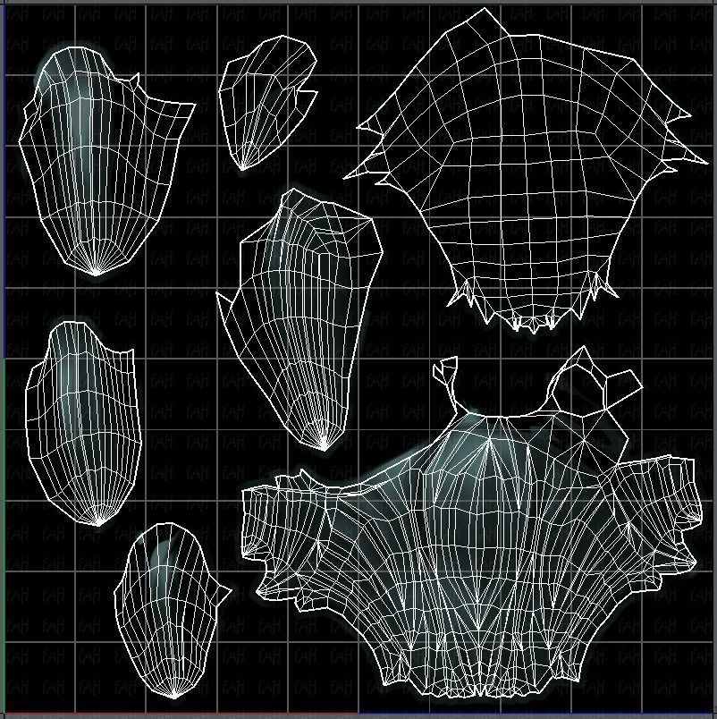 3D Hair style for boy V03 Low-poly 3D model_37