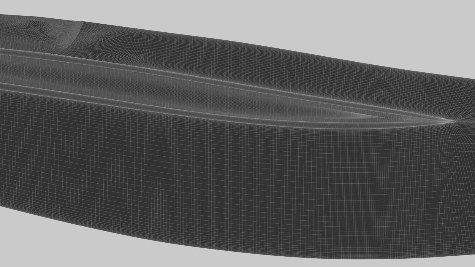 Falcata sword Low-poly 3D model_22