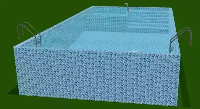 Modern Pool with jacuzzi