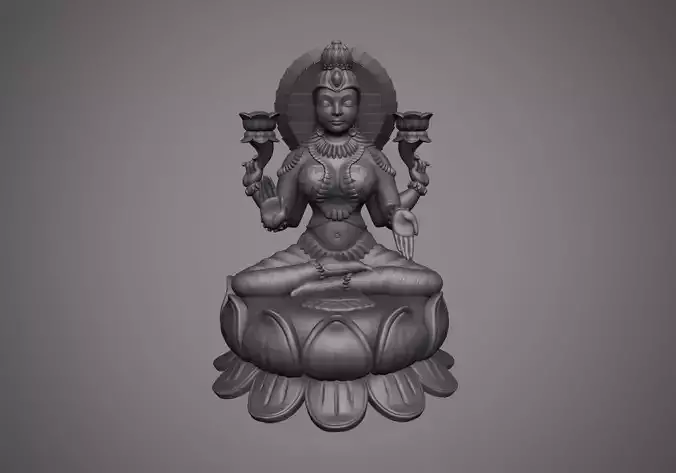 Laxmi ji  3D print model