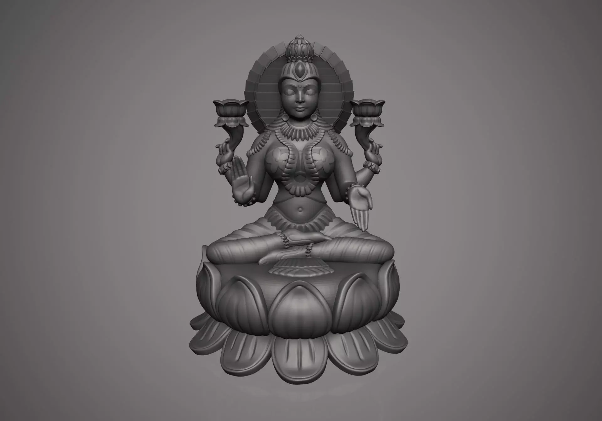 Laxmi ji 3D print model