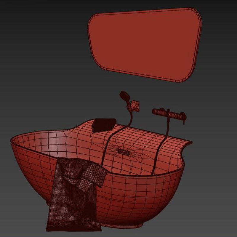 Batub Scoop Free 3D model_1