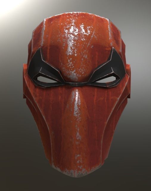 Deathstroke Injustice Helmet 3D print model_2