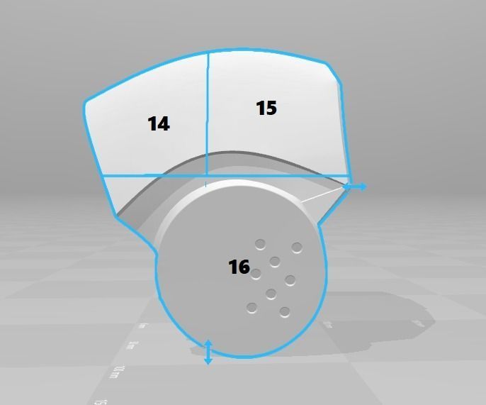 Deathstroke Injustice Helmet 3D print model_11