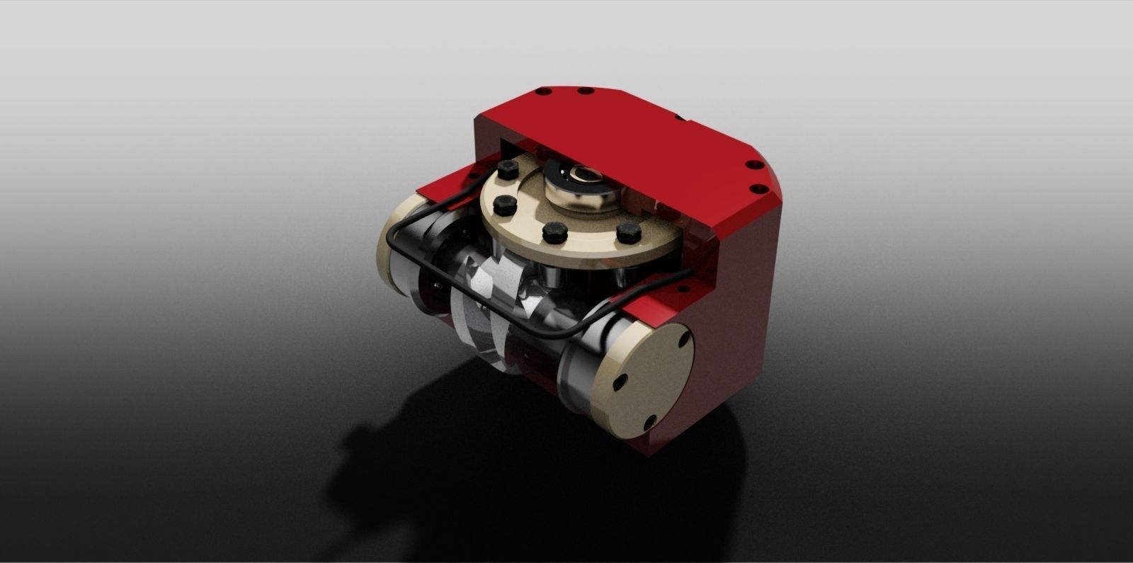 GLOBOIDAL CAM INDEXER Free 3D model_1