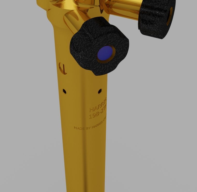 Machine Cutting Torch Free 3D model_1