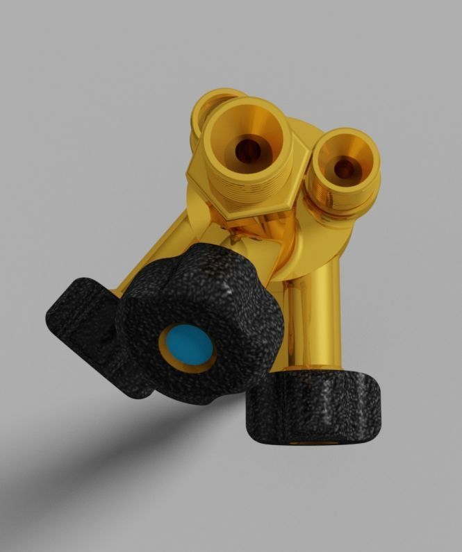 Machine Cutting Torch Free 3D model_3