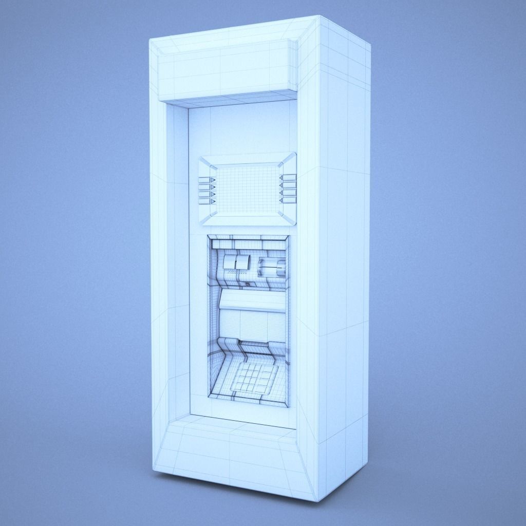 ATM Cash Machine 3D model_6