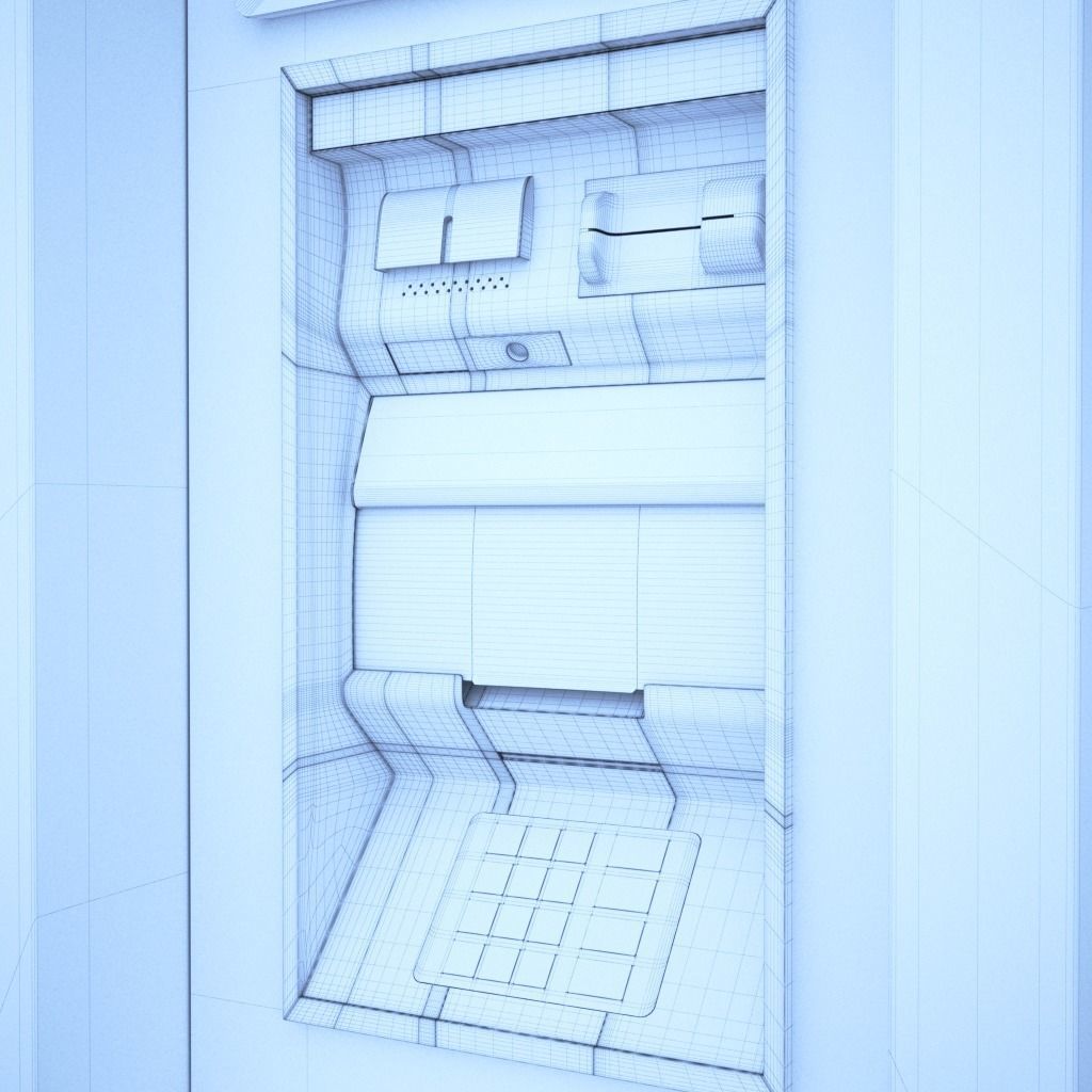 ATM Cash Machine 3D model_5