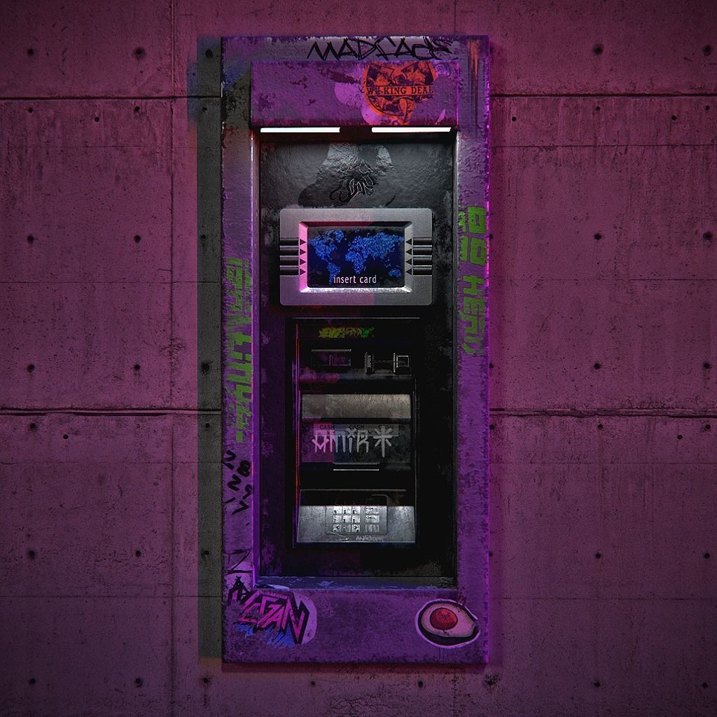 ATM Cash Machine 3D model_4