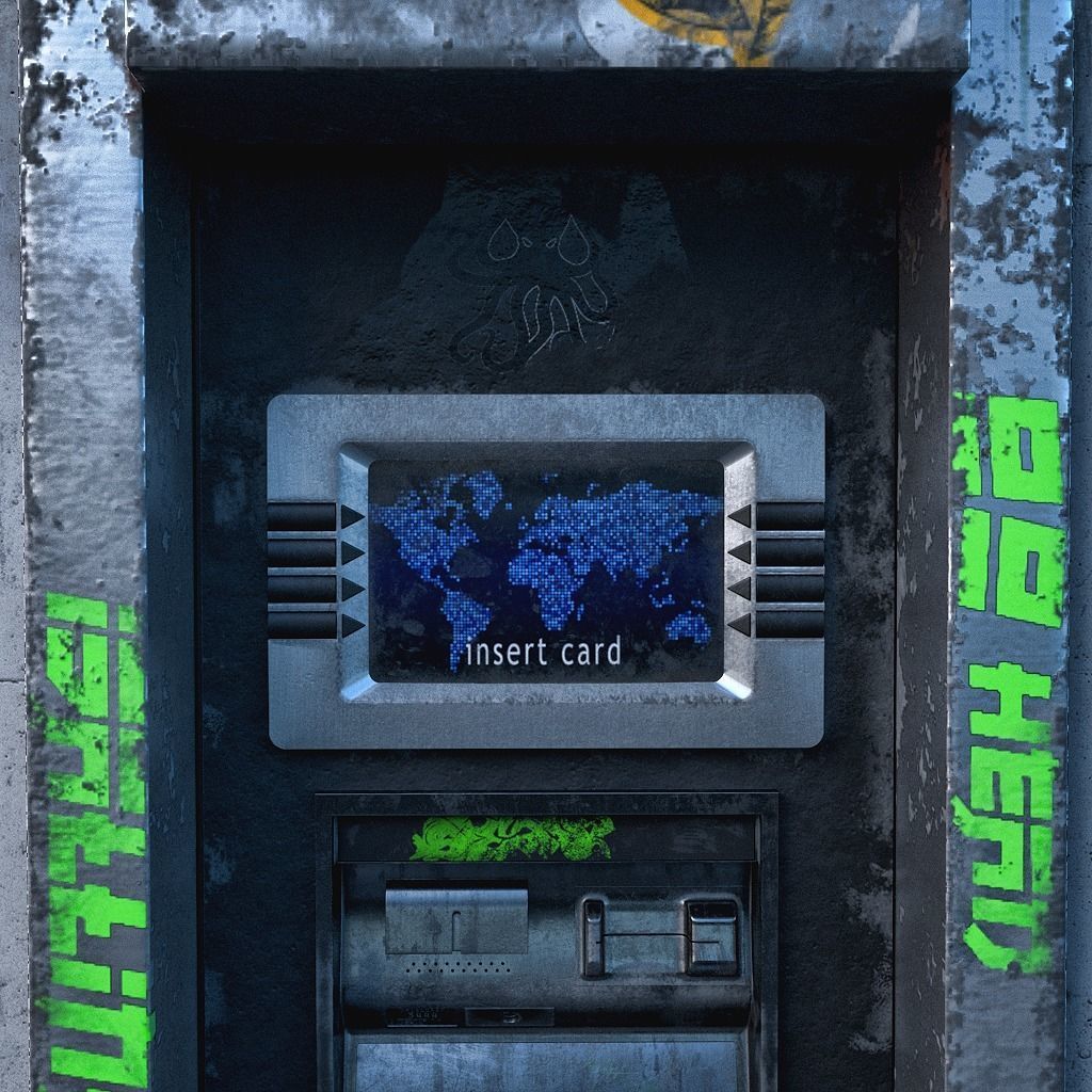 ATM Cash Machine 3D model_3