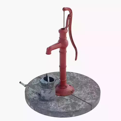 Old hand waterpump