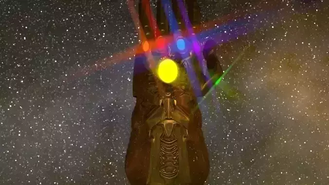 Infinity Gauntlet 3D model