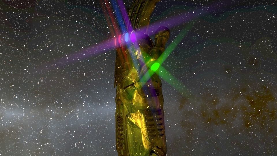 Infinity Gauntlet 3D model_3
