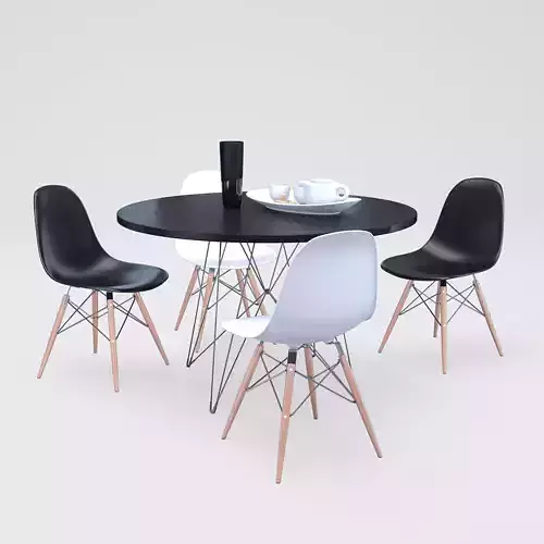 Vitra Eames Tavolo   3D model
