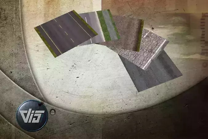 Road texture pack