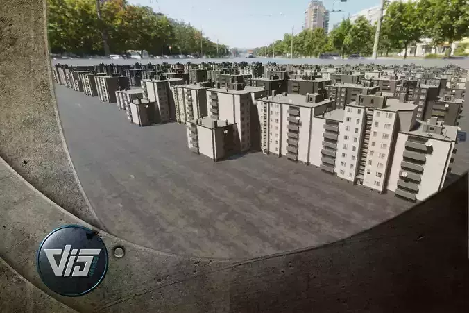 City buildings collection