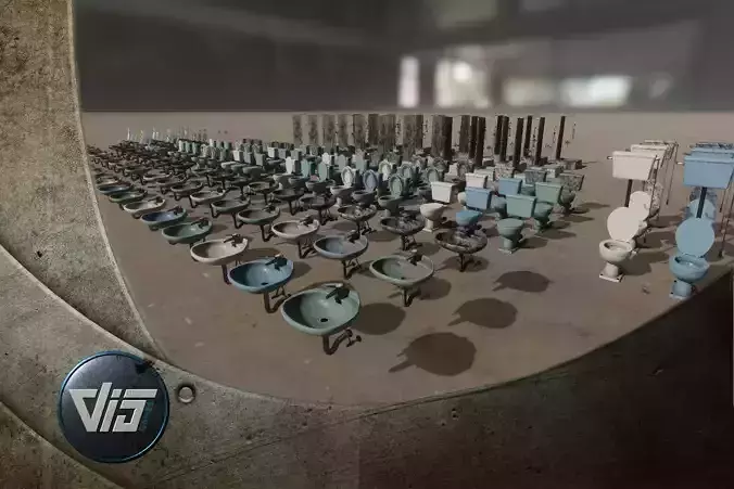 Dirty bathroom collection