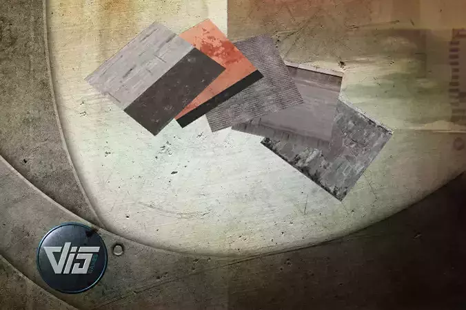 Wall texture collection