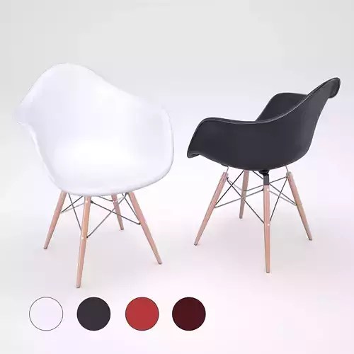 Eames Plastic Armchair DAW