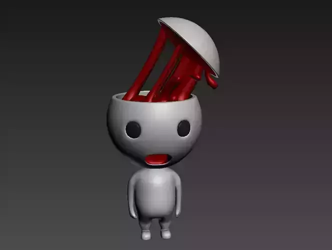 Pain Monster 3D model