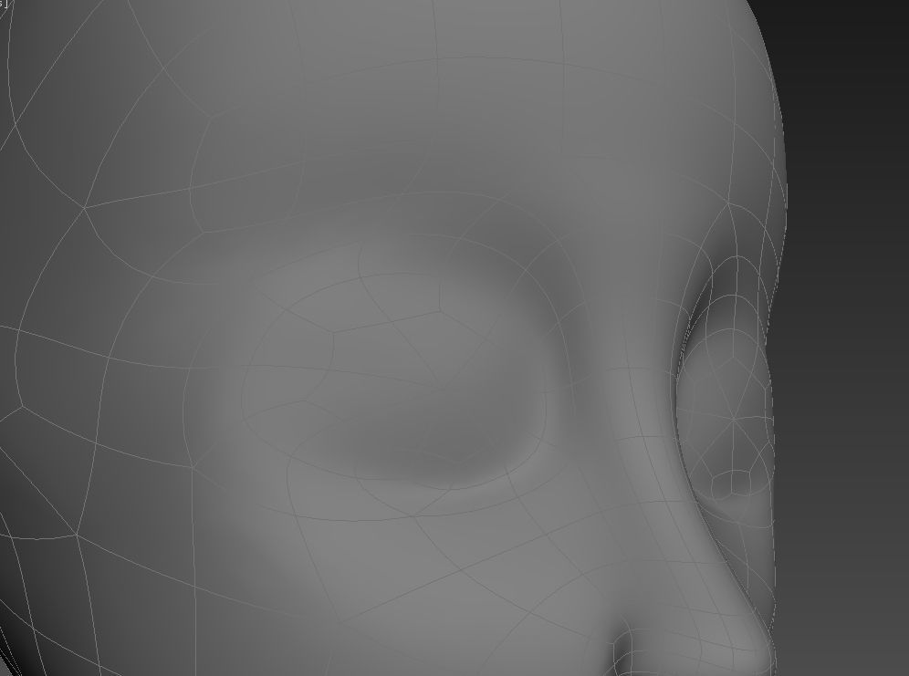 Head model mannequin 3D model_4