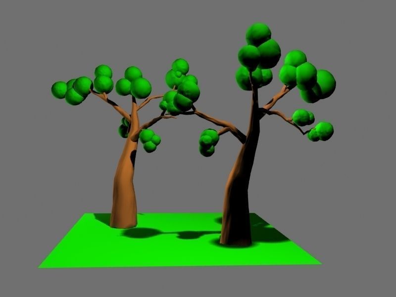 Dreamy tree Free 3D model_8