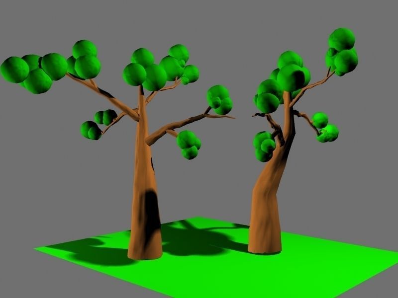 Dreamy tree Free 3D model_4