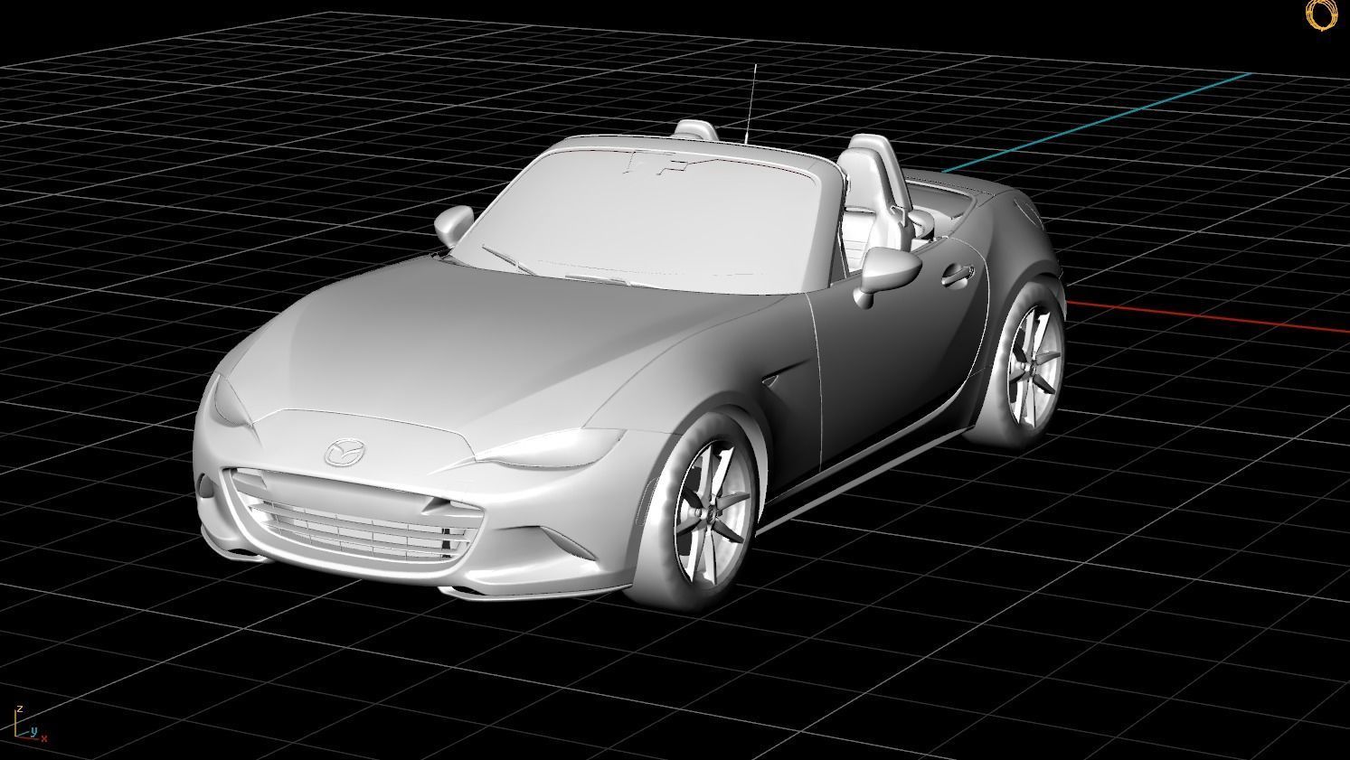 Mazda MX-5 3D model_4