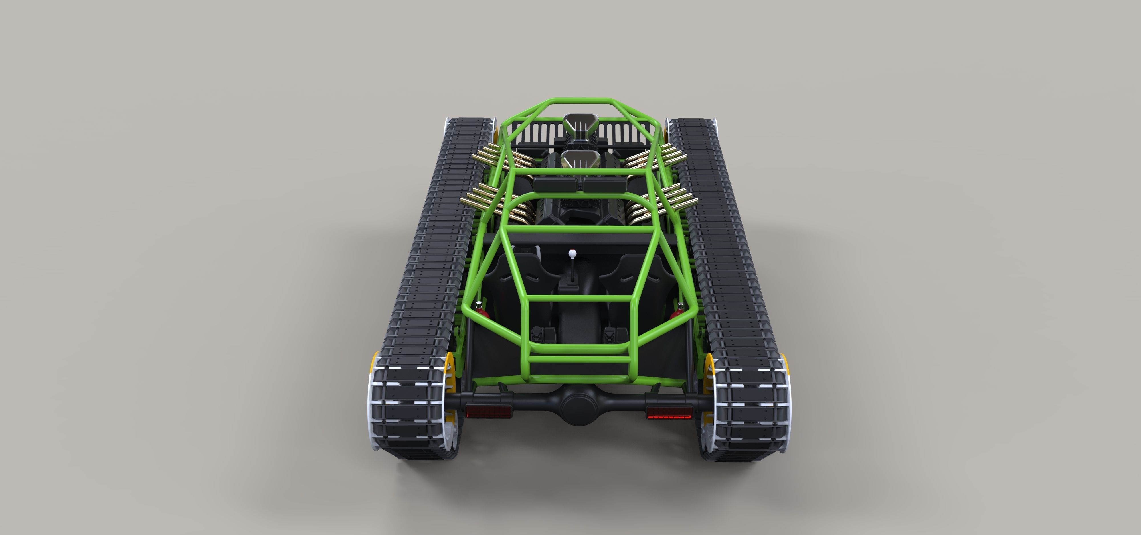 Concept tracked vehicle 3D model_15